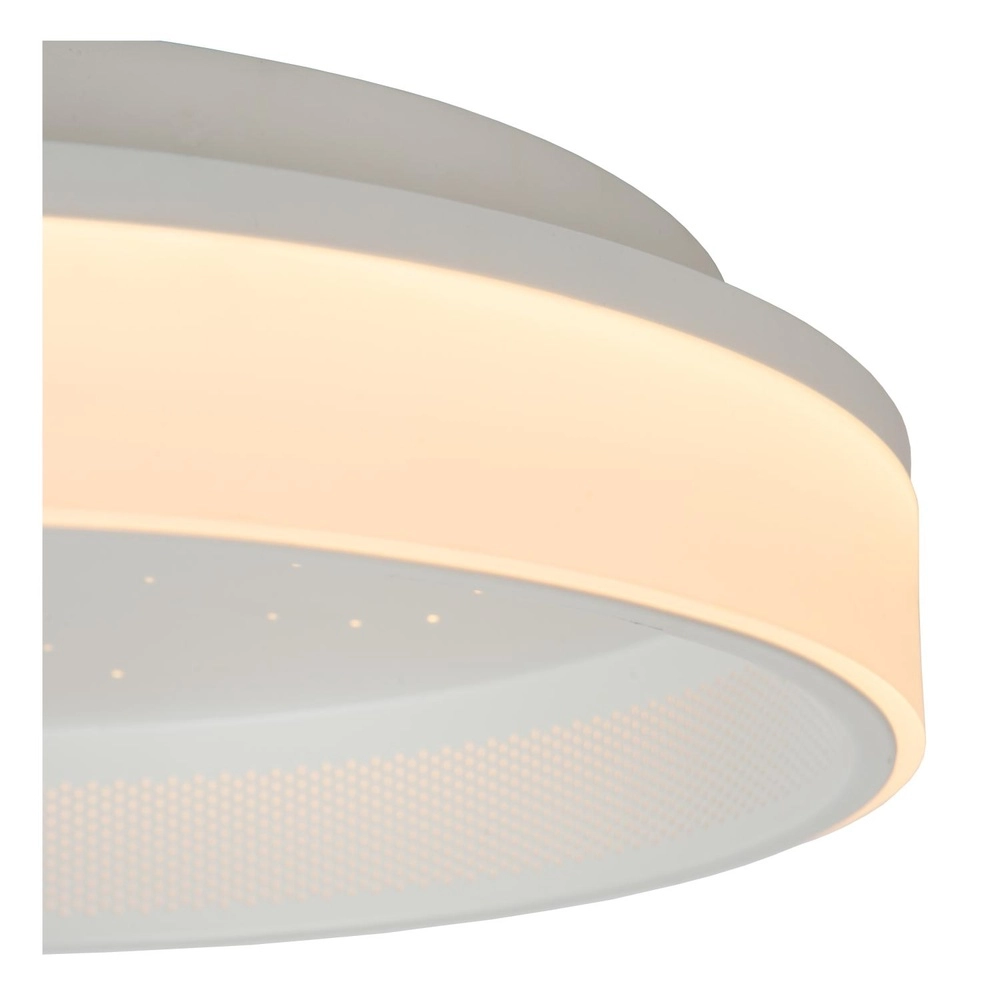 Design plafonniere Estreja Ø 40cm wit Lucide 5411212712813
