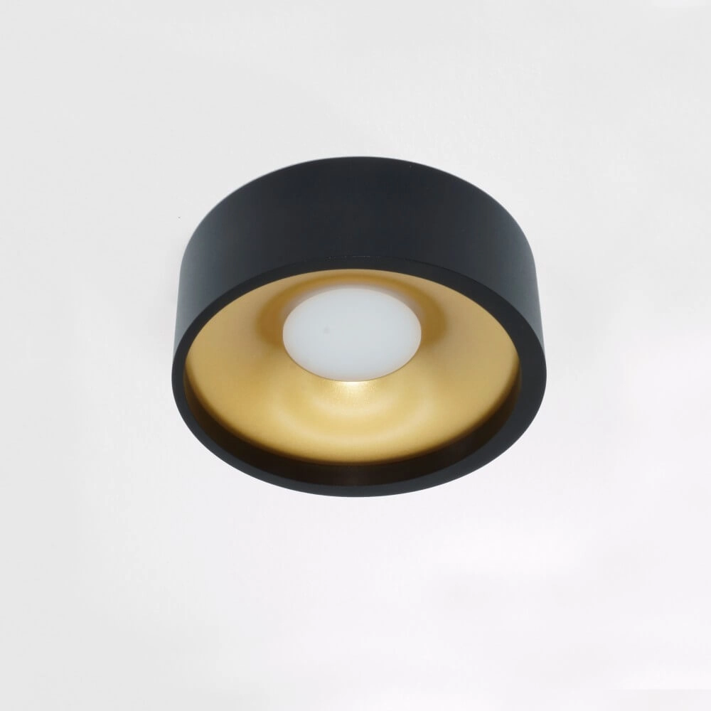 Led plafondspot Orlando zwart goud