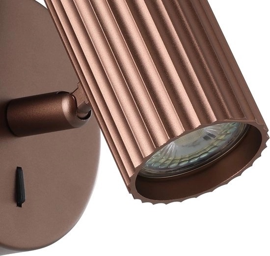 Opbouwspot Portillo enkel brons Eglo 9008606360567