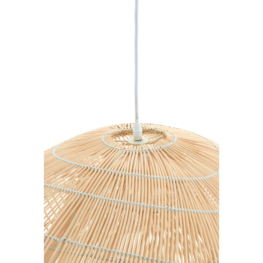 Rotan hanglamp Janzur Ø 54cm - naturel bruin Light & Living 8717807760526