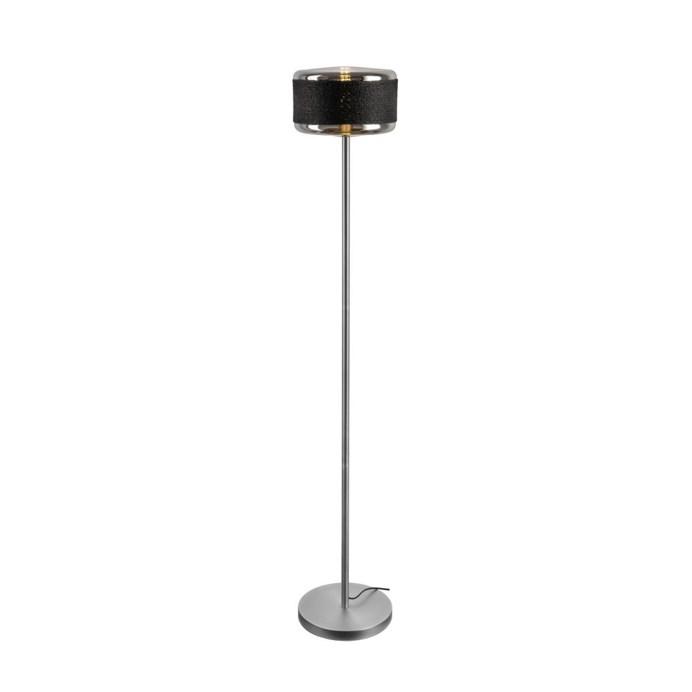 Vloerlamp Pantilo Rope 27 zilver Ø 27,5cm