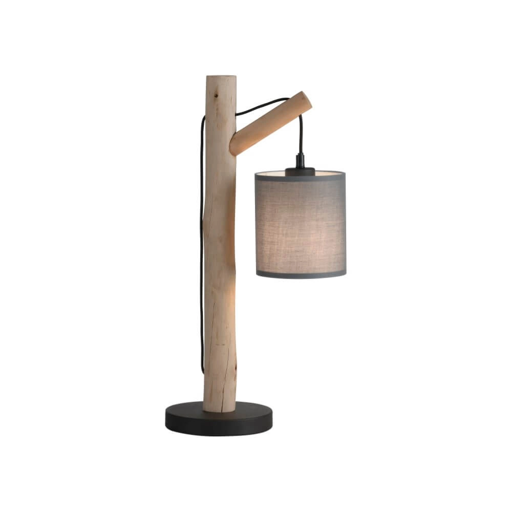 Landelijke tafellamp Green Tribu taupe Landelijke tafellamp Green Tribu taupe