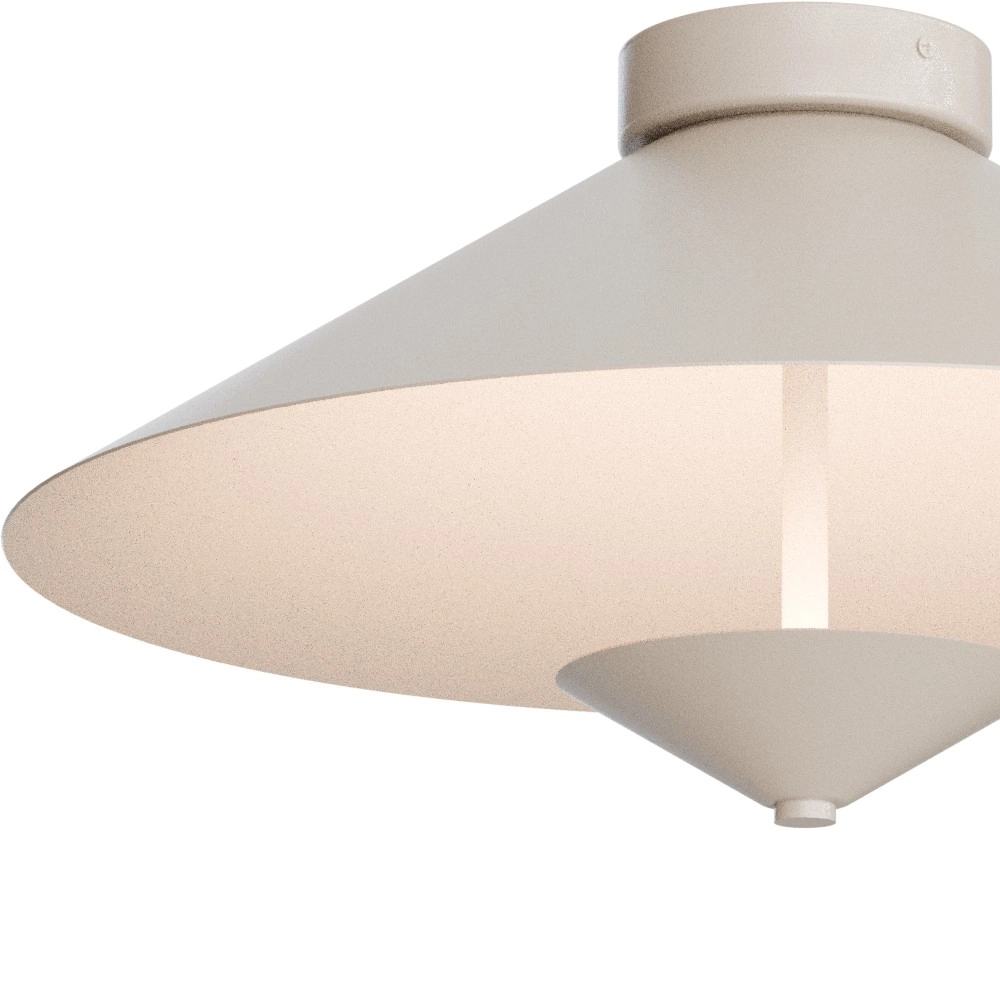 Plafondlamp Ceppo beige terra Ø 45cm Masterlight 8718121390192