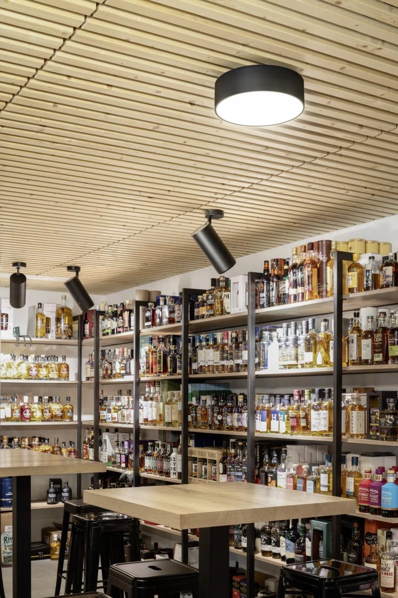 Opbouwspot Numinos XL Dali zwart 4000K - 36gr SLV 4024163260404