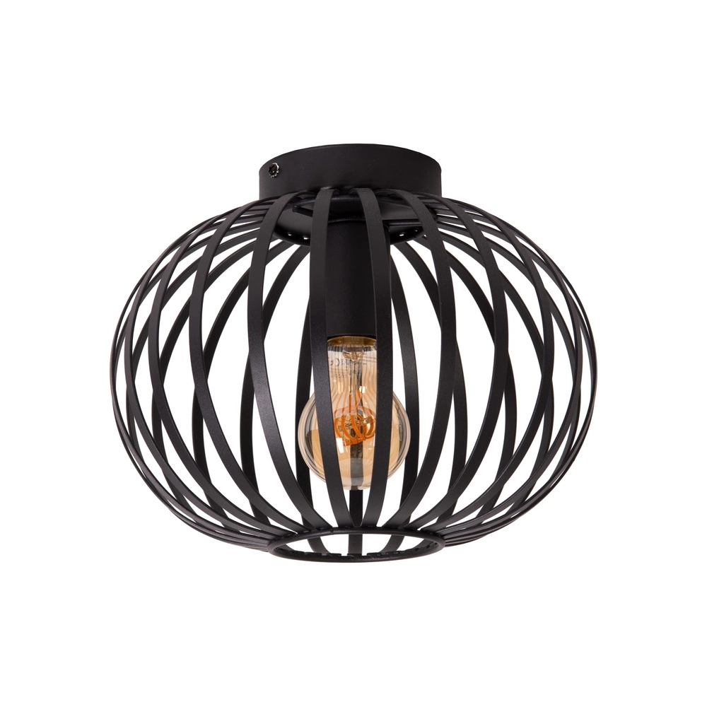 Plafondlamp Manuela Ø 25cm zwart