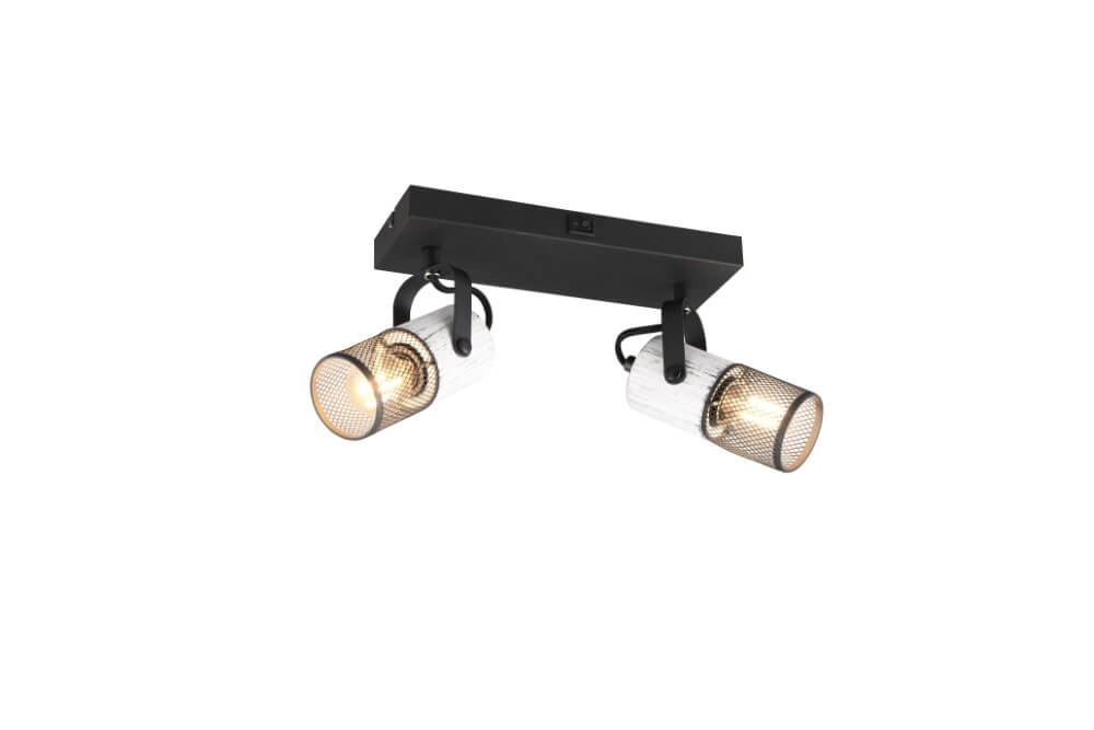 Design opbouwspot Tosh 2-lichts Trio 4017807600490