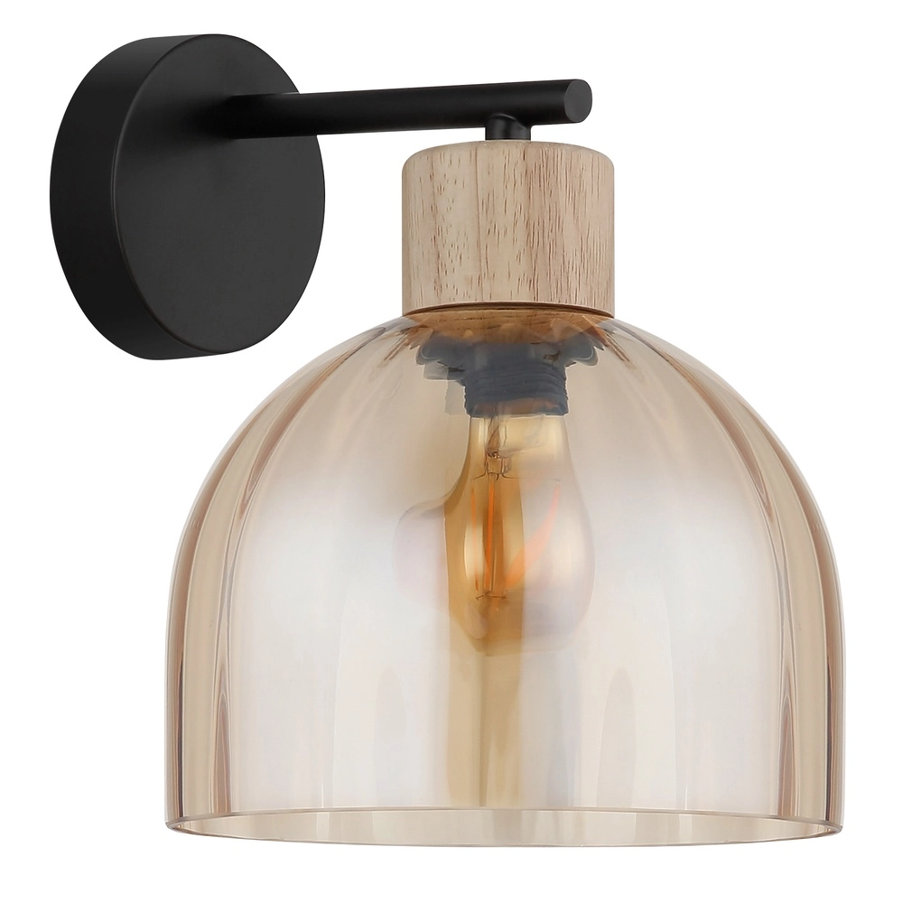 Wandlamp Swanson zwart Globo 9007371586646