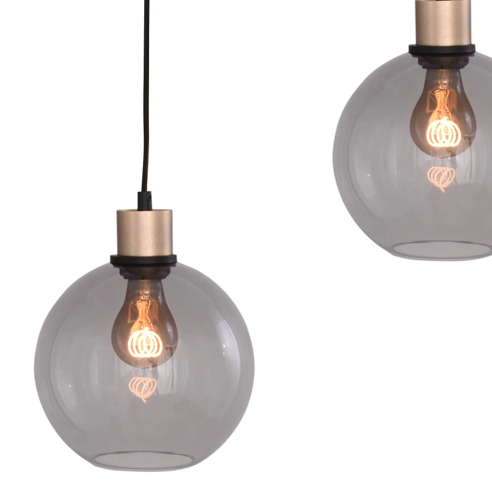 Hanglamp Lazise 5x Ø 20cm goud Masterlight 8718121303000