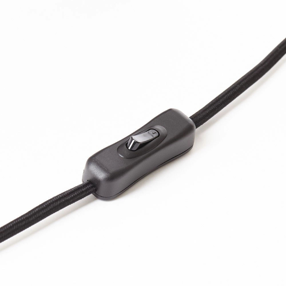 Landelijke tafellamp Woodrow Tripod zwart hout Brilliant 4004353377105