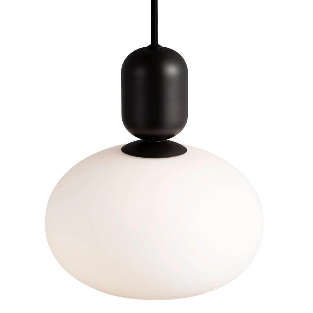 Hanglamp Notti zwart met wit Nordlux 5704924001789