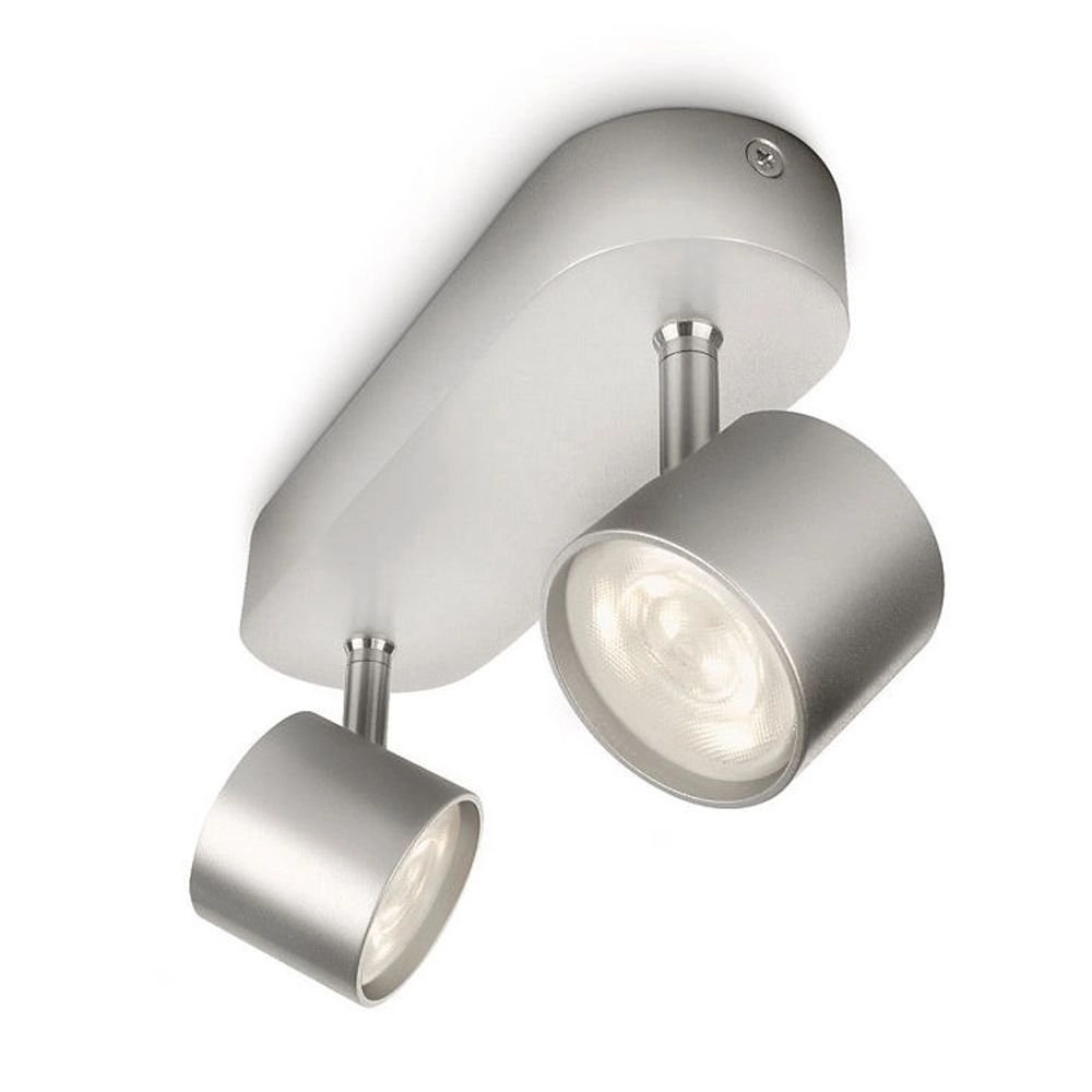 Plafondspot Led My Living Star 2-lichts metaalgrijs Philips 8718291444879