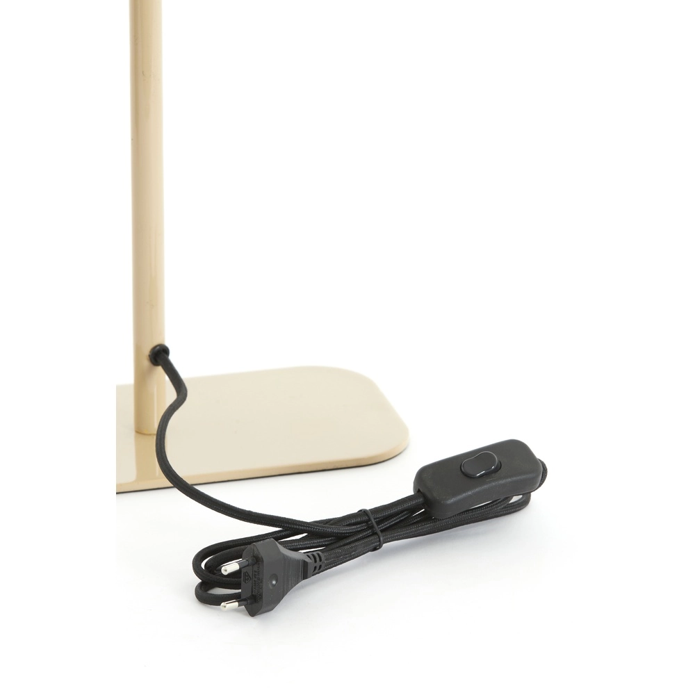 Nachtkastlamp Elenie 25x13cm - glans zand Light & Living 8717807818869