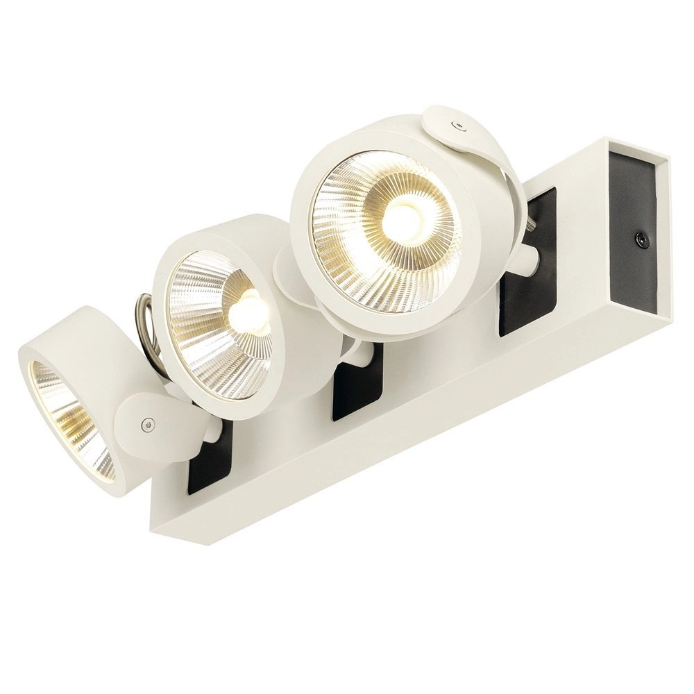 Richtbare spots Kalu Led 3-lichts - 3x47w wit