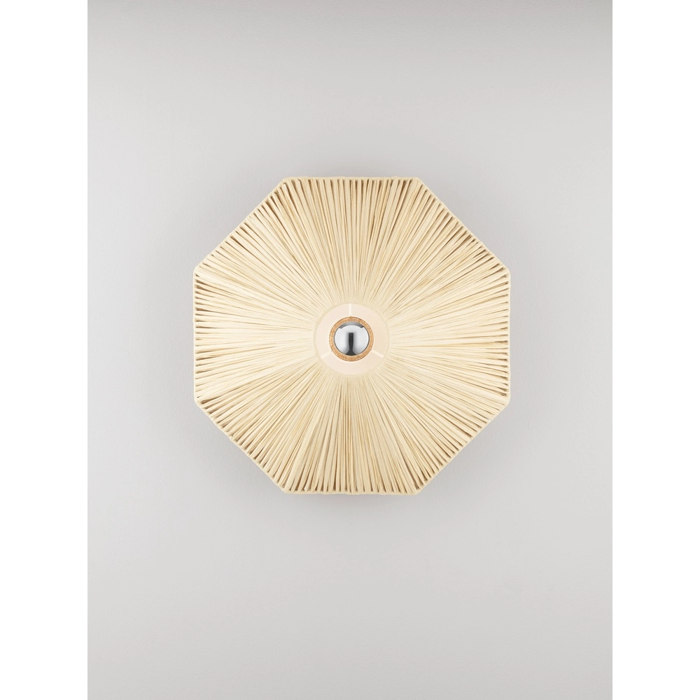 Japandi wandlamp Elvio Ø 45cm Lyora 5212017493910