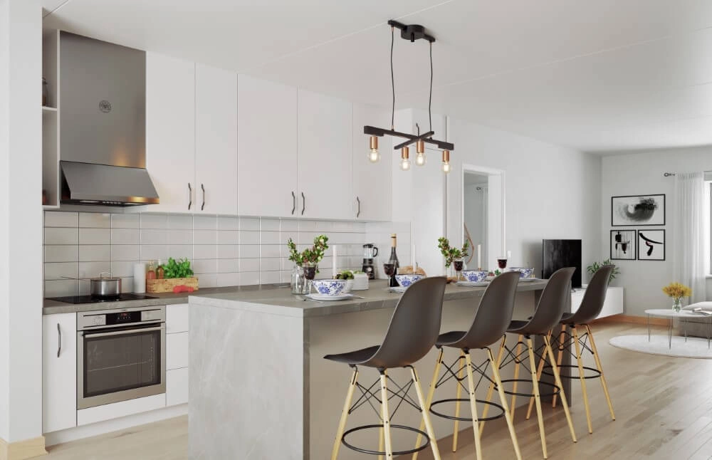 Hanglamp Zeona mat zwart By Rydéns 7391741010308