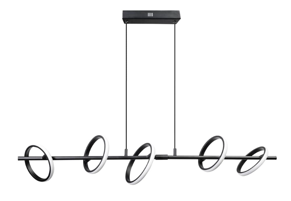 Design hanglamp Jaimy 5-lichts Design hanglamp Jaimy 5-lichts