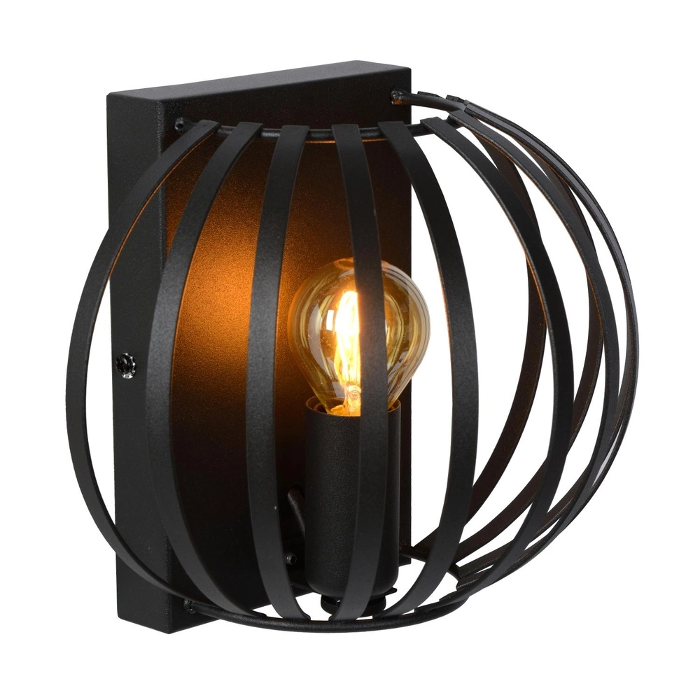 Wandlamp Manuela zwart Lucide 5411212782762