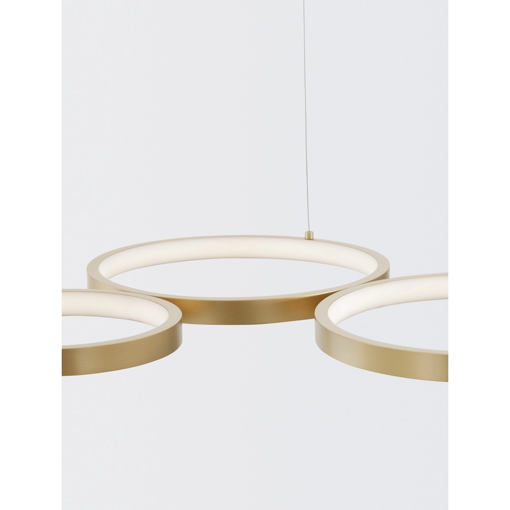Moderne hanglamp Magnus goud 55cm Lyora 5212017433176