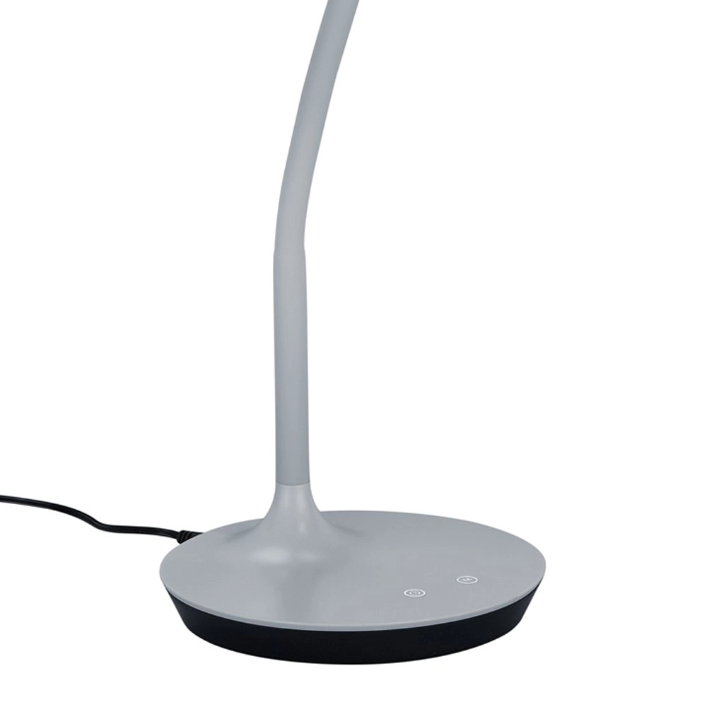 Bureaulamp Polo grijs Trio 4017807372328