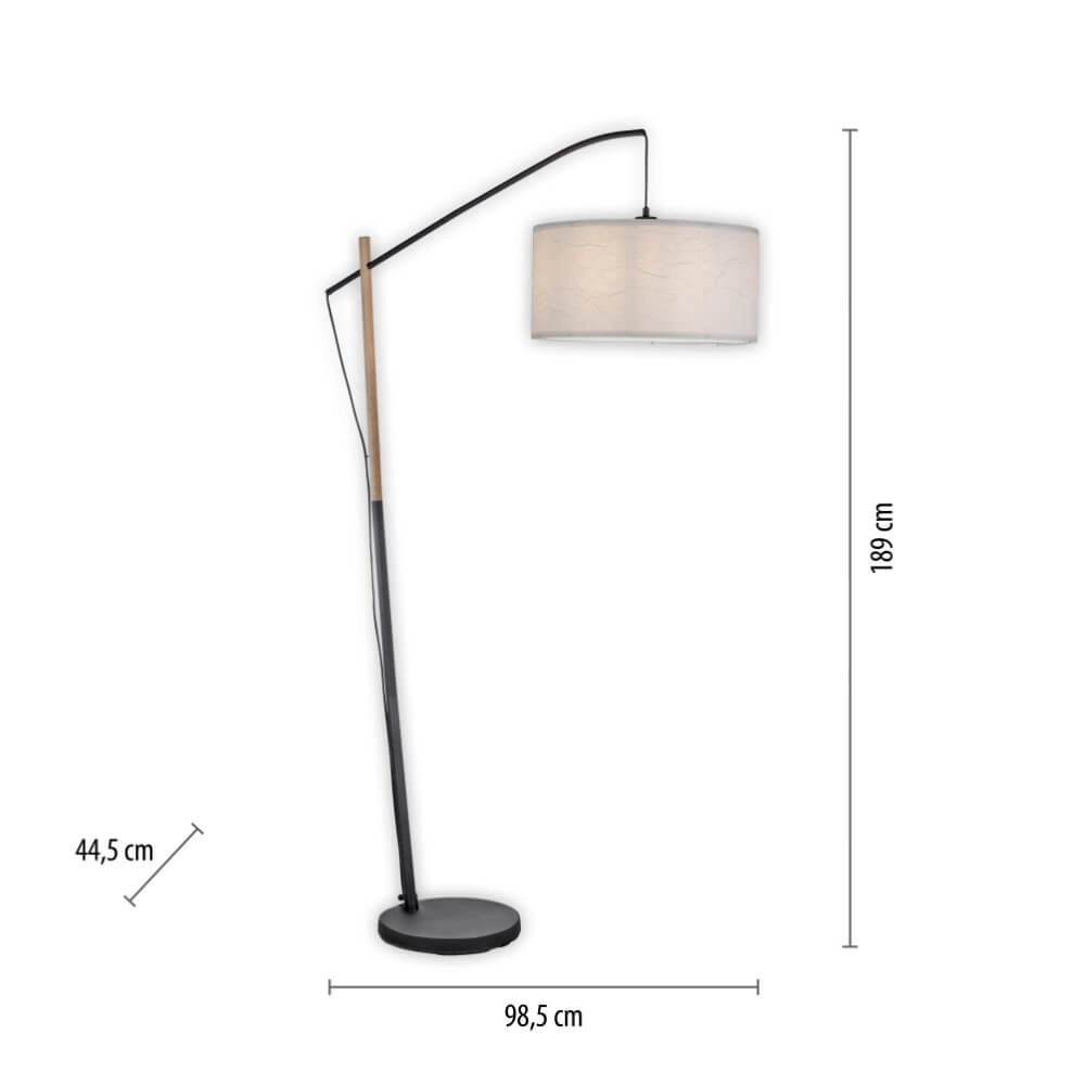 Witte vloerlamp Green Sofie Just Light 4043689995034