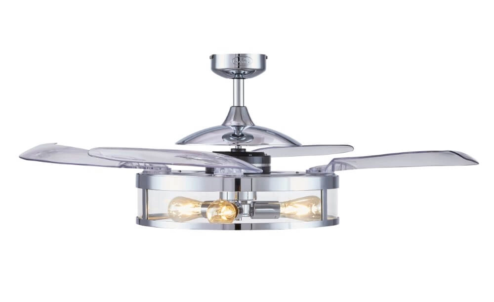 Chromen plafondventilator Fanway Classic Ø 122cm Beacon 9333509119388