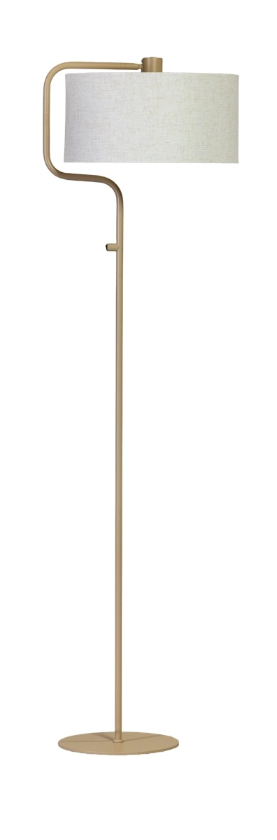 Staande schemerlamp Jacqueline 1x E27 - zand