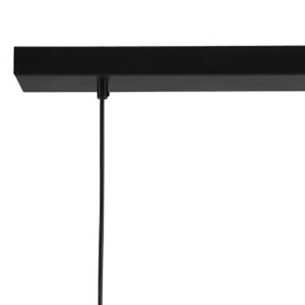 Leuke eettafellamp Boris Concepto 3x14 zwart met wit Masterlight 8718121153704