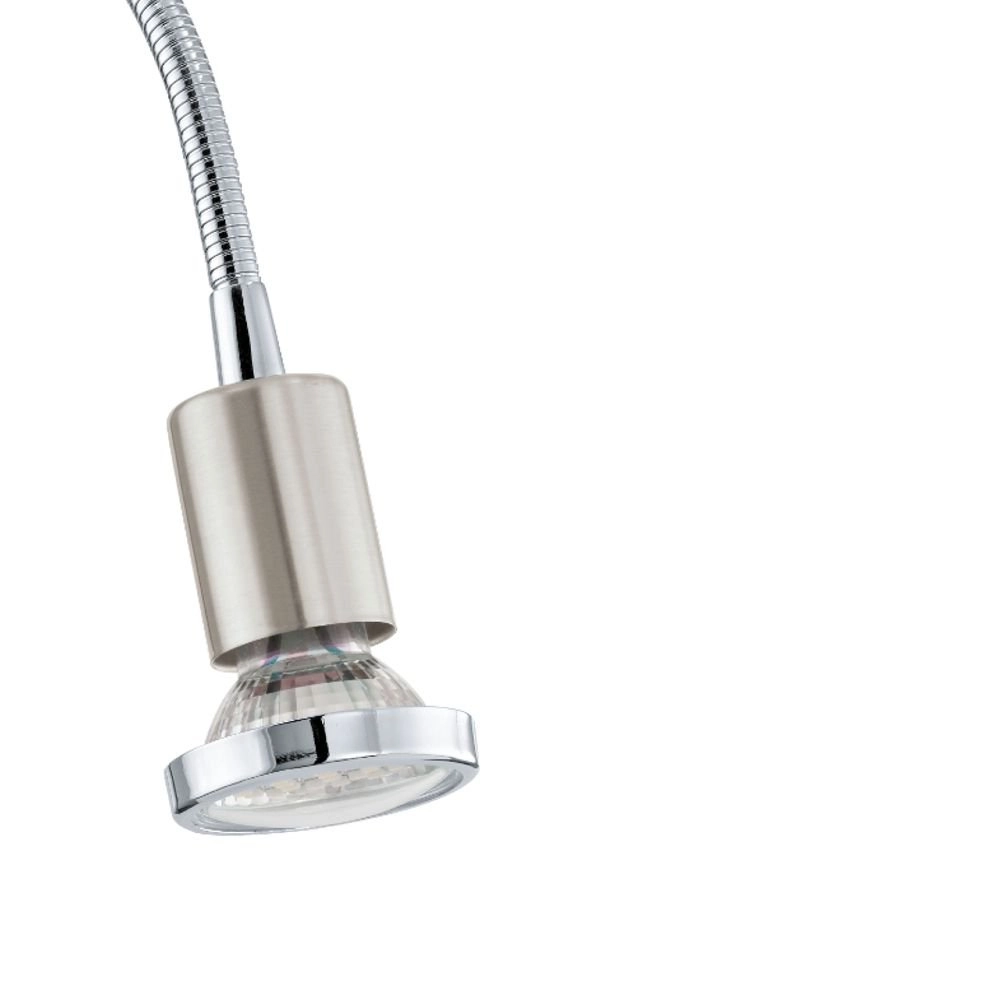 Stekkerlamp - leeslamp Mini 4 nikkel mat Eglo 9002759929336