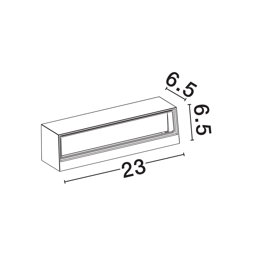 Zwarte wandlamp Flora design Lyora 5212017453532
