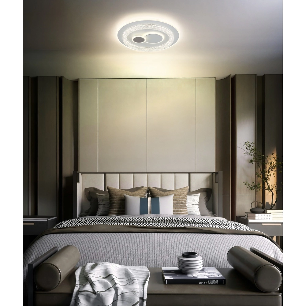 Design plafondlamp Kriswall wit Globo 9007371572274
