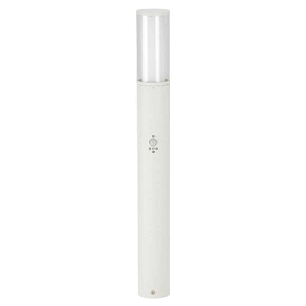 Staande buitenlamp met sensor Rod wit Staande buitenlamp met sensor Rod wit