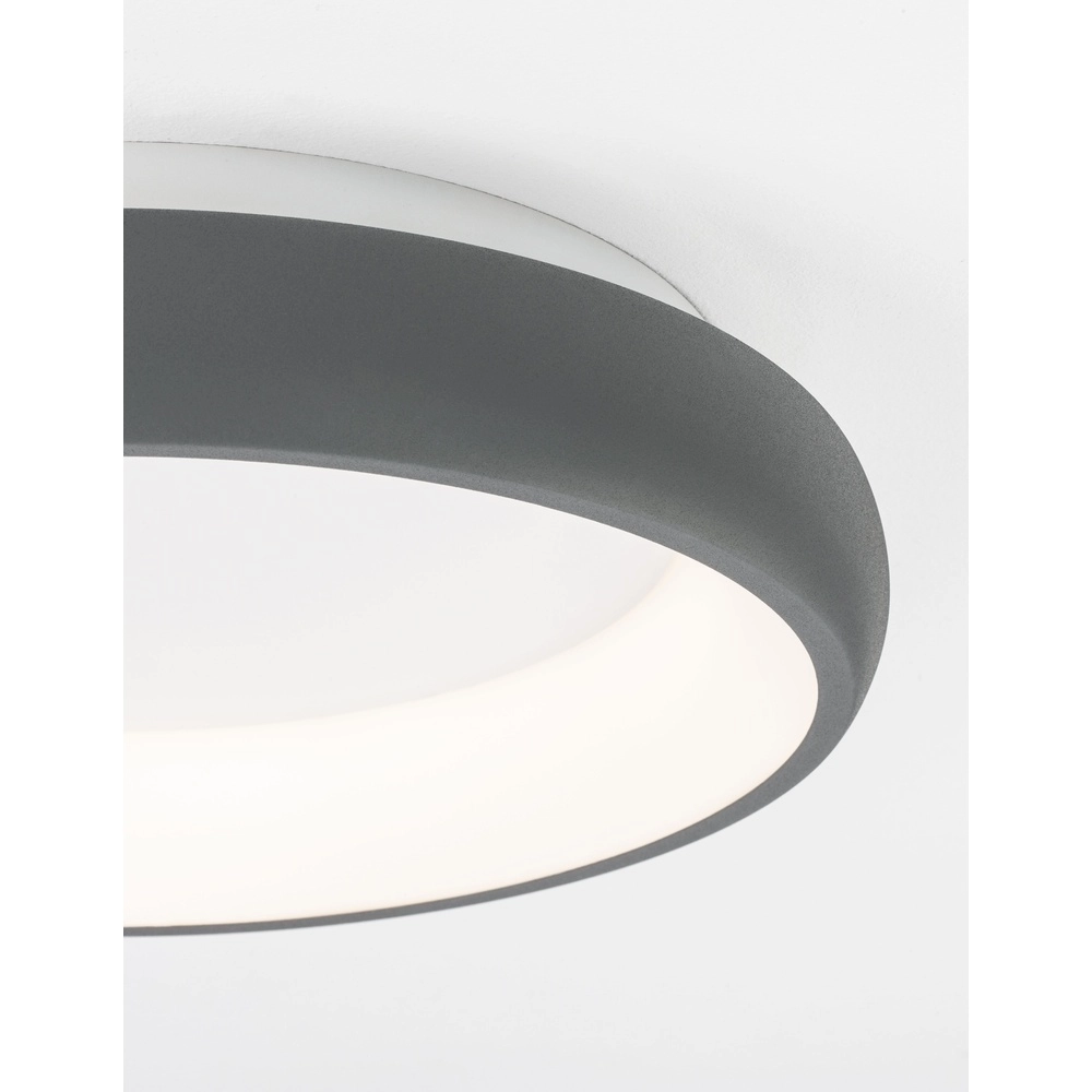 Plafondlamp Albi grijs Ø 41cm Lyora 5212017419507