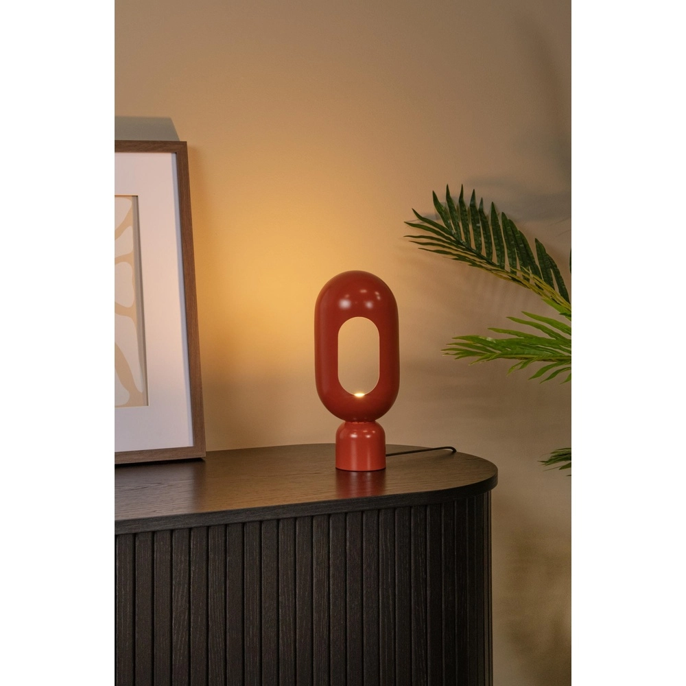 Tafellamp Barris terracotta Lucide 5411212051592