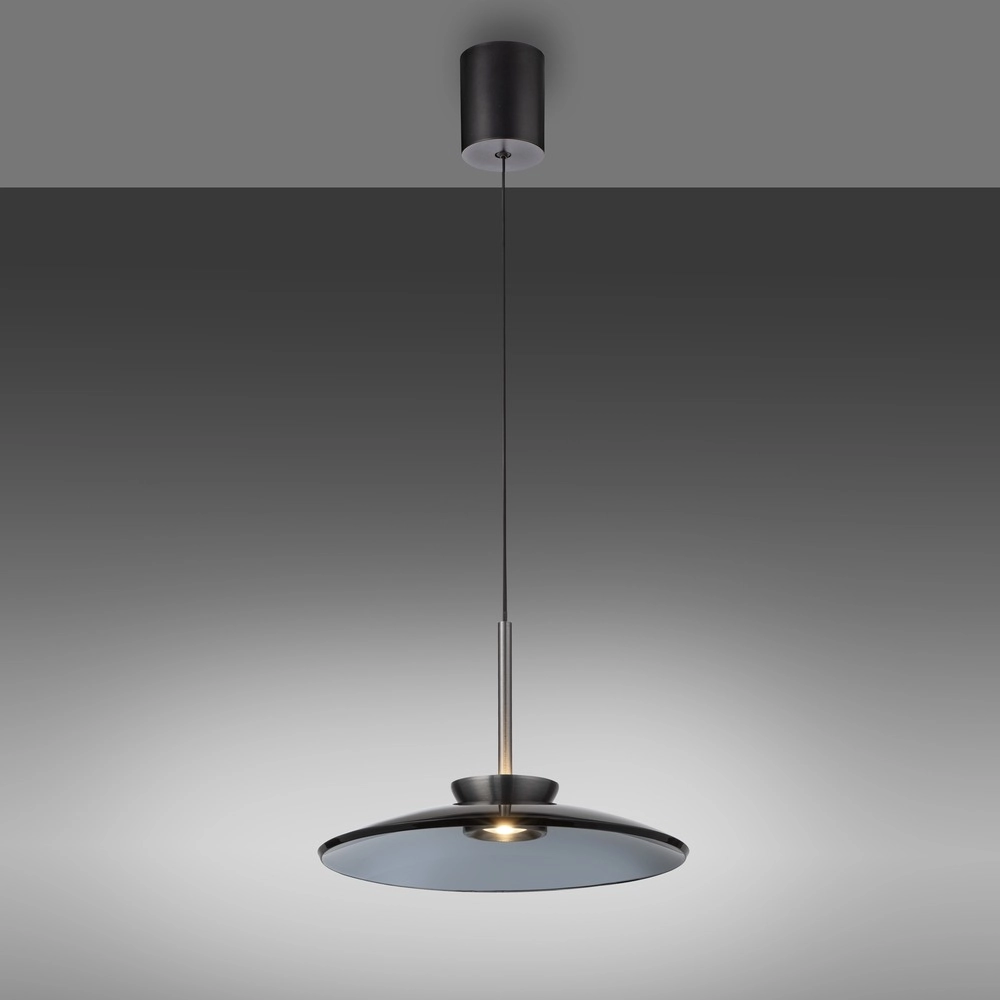 Hanglamp Ø 50cm Pure E-Moon met smoke glas Paul Neuhaus 4012248386361