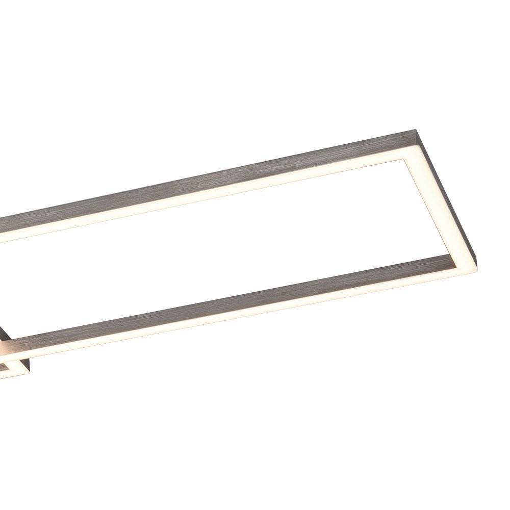 Moderne Plafonnière Irvine grijs Trio 4017807449525