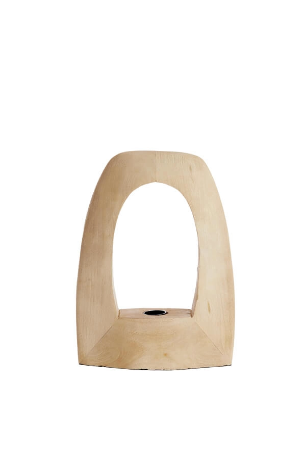 Houten tafellamp Carini 17 x 35cm Light & Living 8717807701239