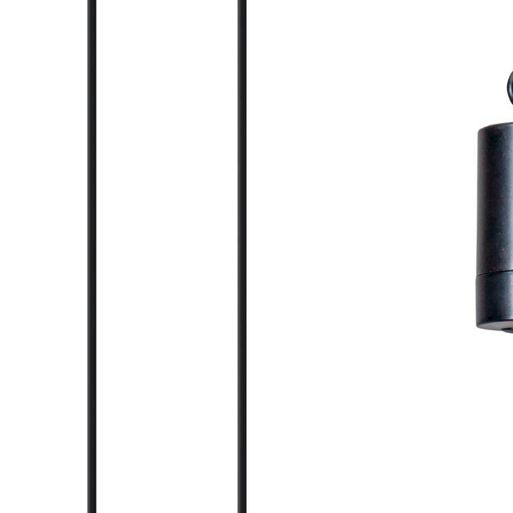 Zwarte pendel Vignanello helder Eglo 9008606229925