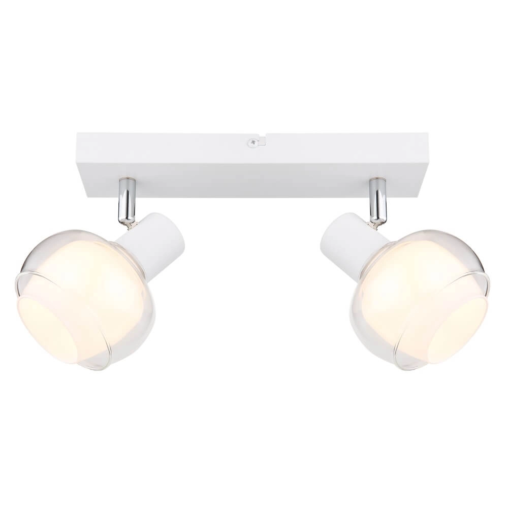 Witte plafondlamp Tokki 2-lichts Globo 9007371446049