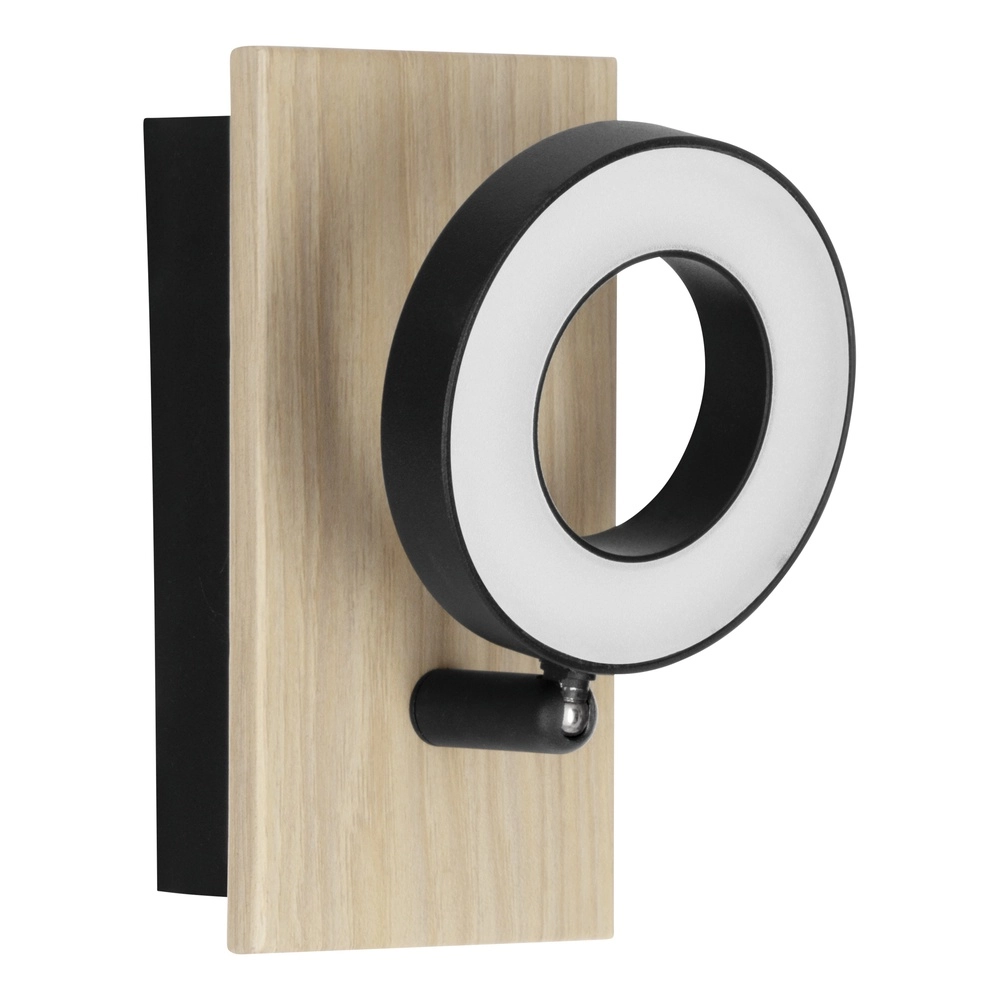 Led wandlamp Rielves met hout Eglo 9008606313709