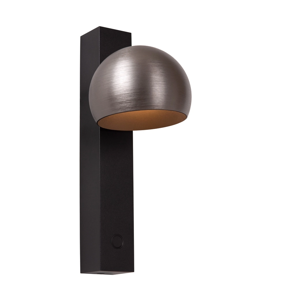 Bed leeslamp Esfera led - geborsteld