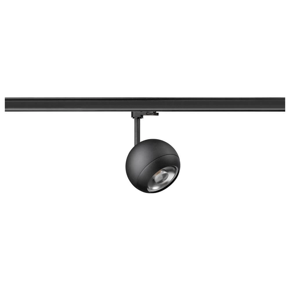 Spot voor rail Light Eye 150 zwart Ø 15cm 3-fase SLV 4024163295420