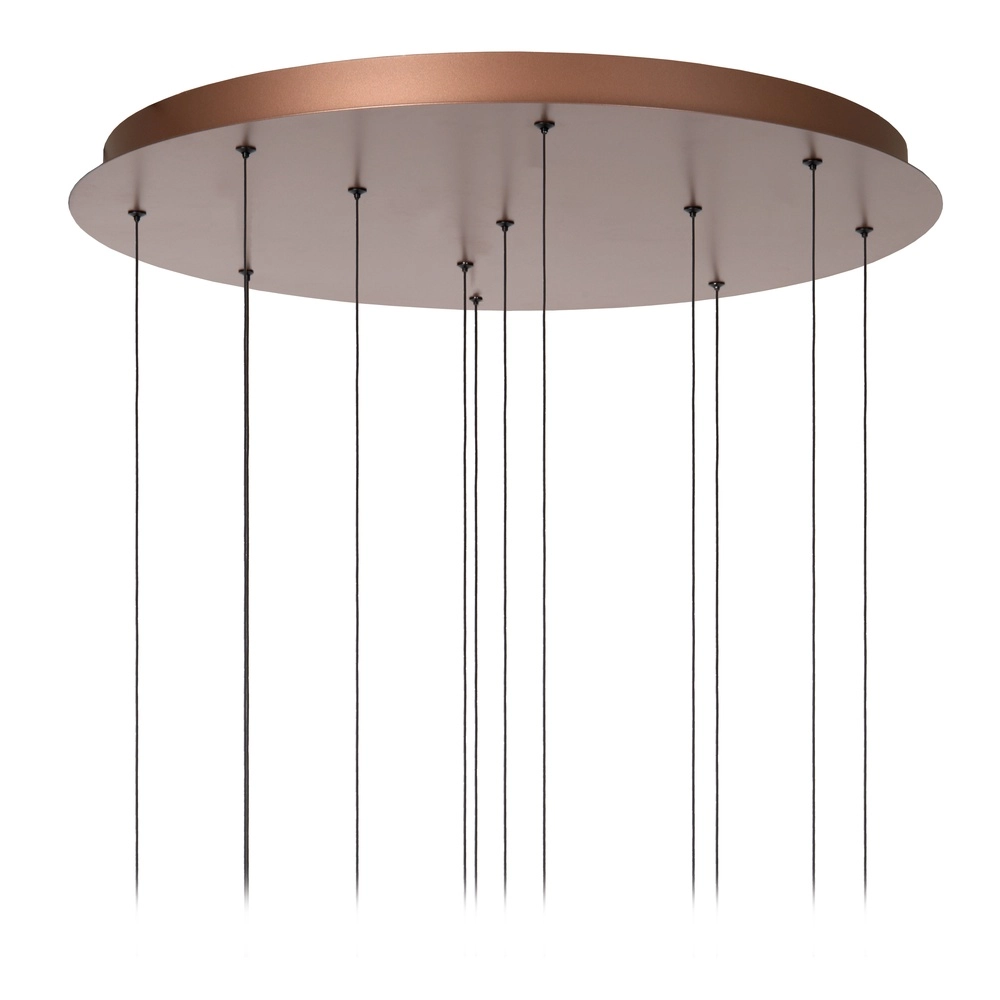 Design vide hanglamp Jasmine koper 12-lichts Premium by Lucide 5411212741271