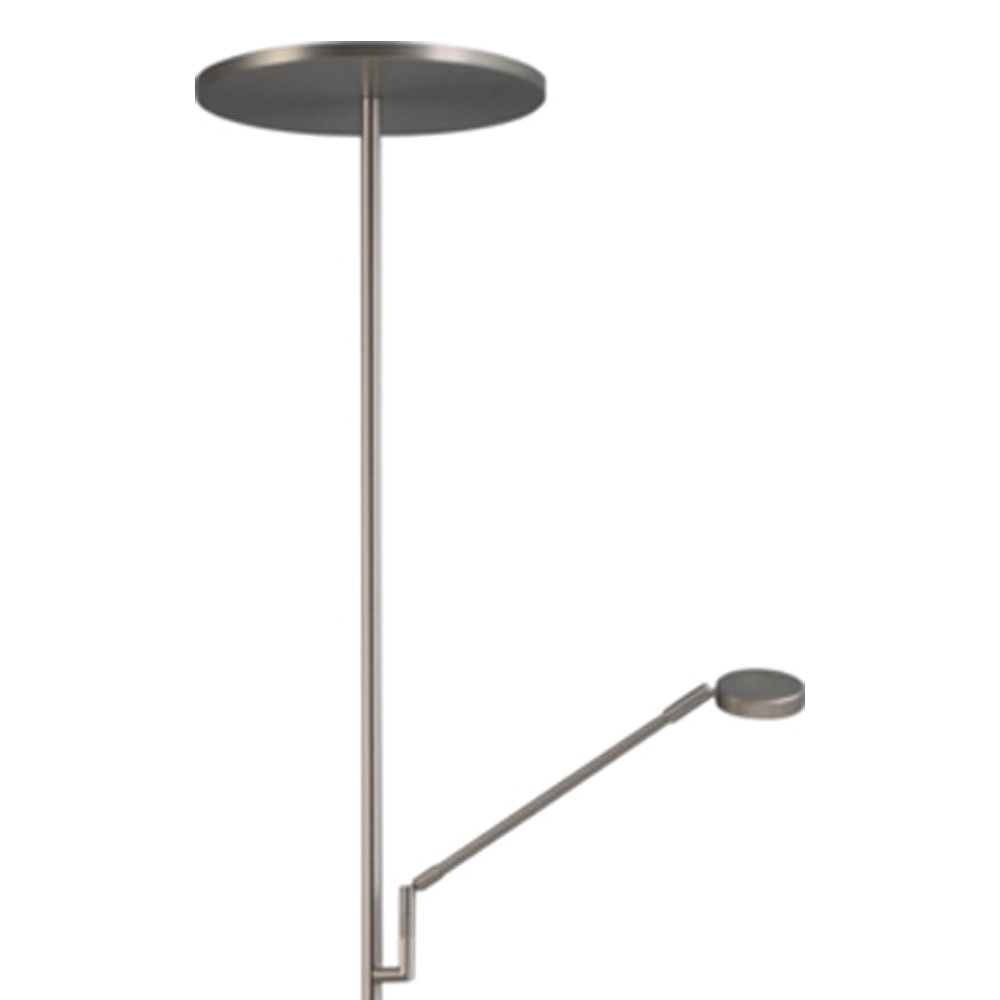 Staande uplighter Denia 2 met leeslampje Masterlight 8718121211664