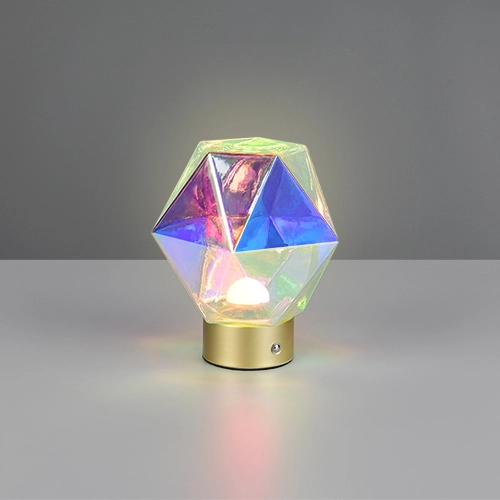 Moderne tafellamp Stavro gekleurd Trio 4017807686692