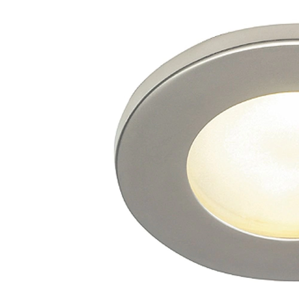 Inbouwspot Dolix Out GU10 Round voor buiten titaan SLV 4024163194853