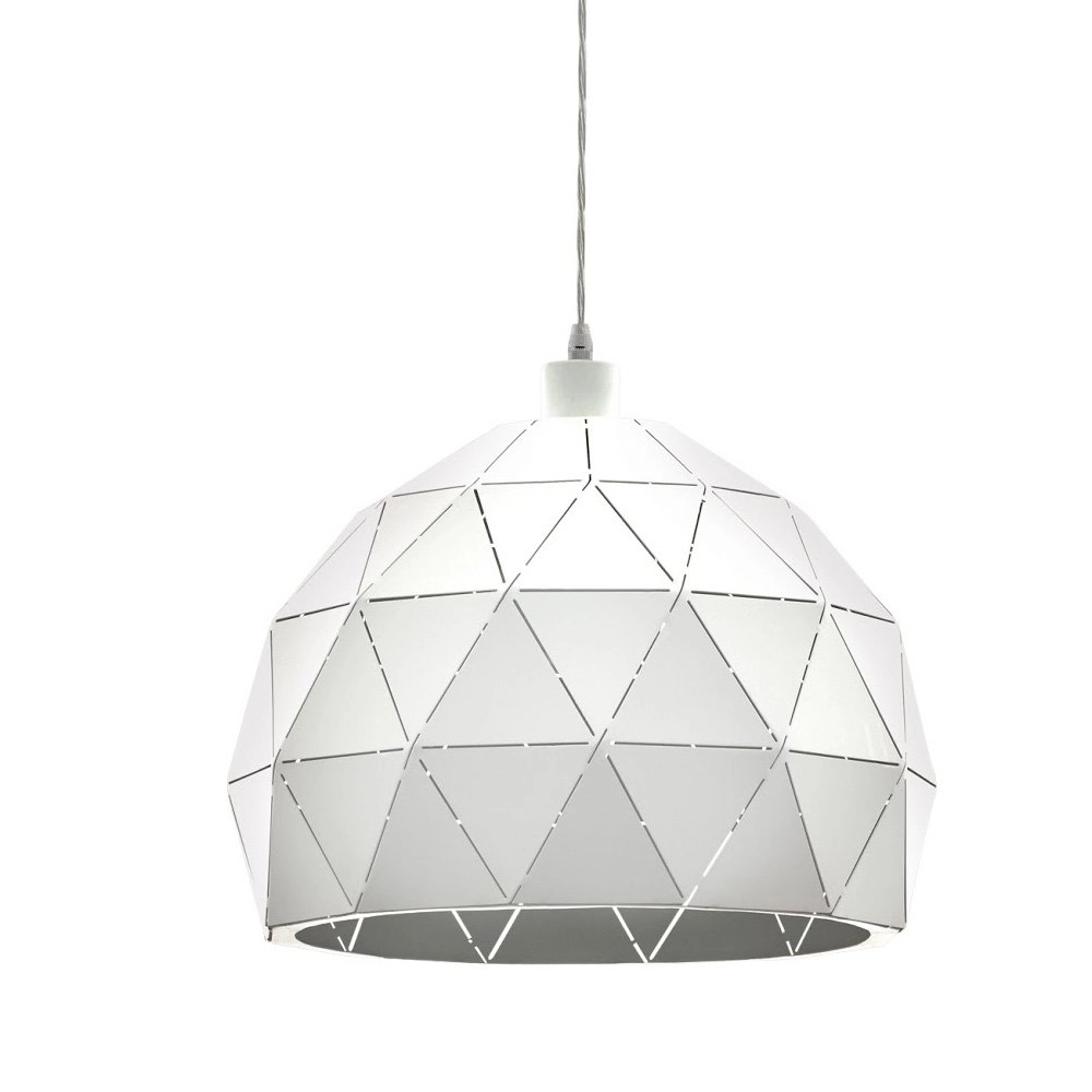 Hanglamp Roccaforte 40cm wit