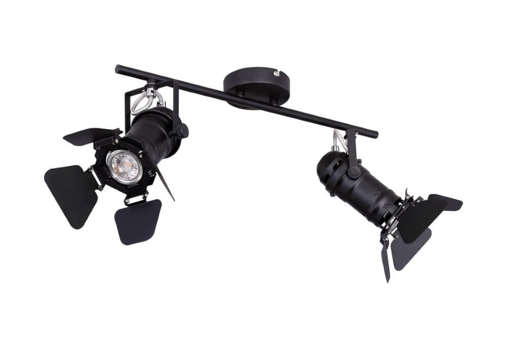 Zwarte plafondlamp Egon Globo 9007371395651