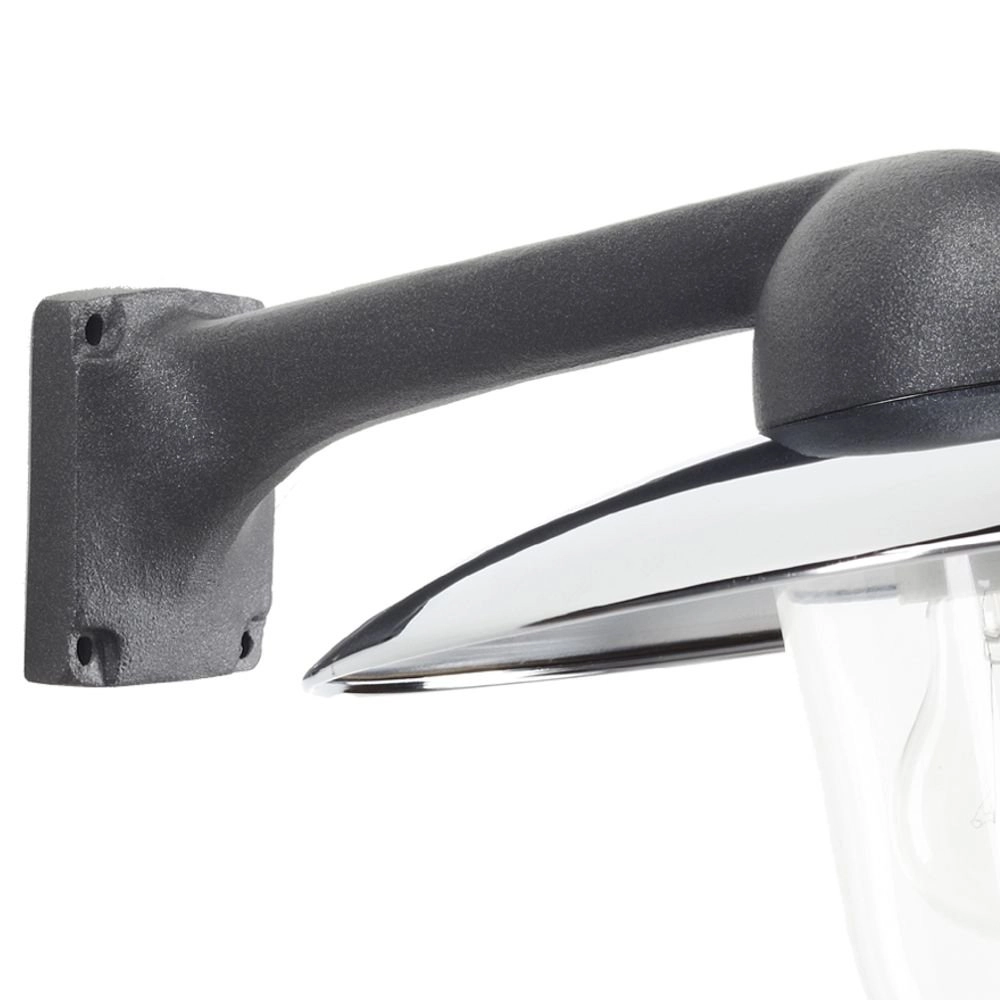 Industrie stallamp Fabrique antraciet met chroom KS Verlichting 8714732118859