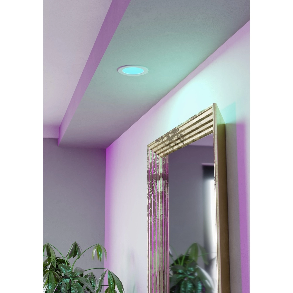 IP44 inbouw lamp Fueva 6-Z Zigbee - wit - Ø 12cm Eglo 9008606331000