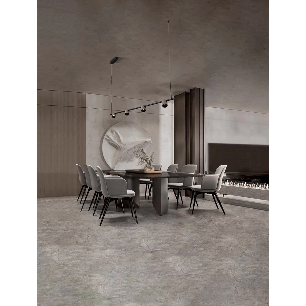 Hanglamp Sirmos zwart met mokka bruin Lyora 5212017461889